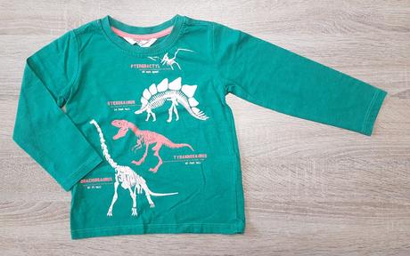 Tricko dinosaury, h&m,92