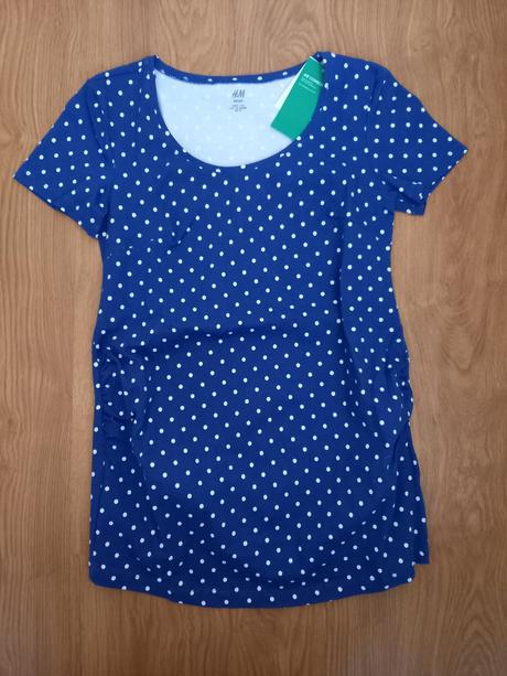 Tehotenské tričko č.s, h&m,s