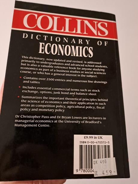 Ekonomický slovník (collins reference), christophe,