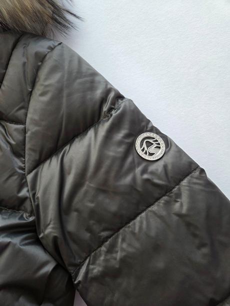 Luxusný páperový kabát zn. sportalm, xs