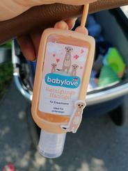 babylove čistiaci gél na ruky pre dospelých