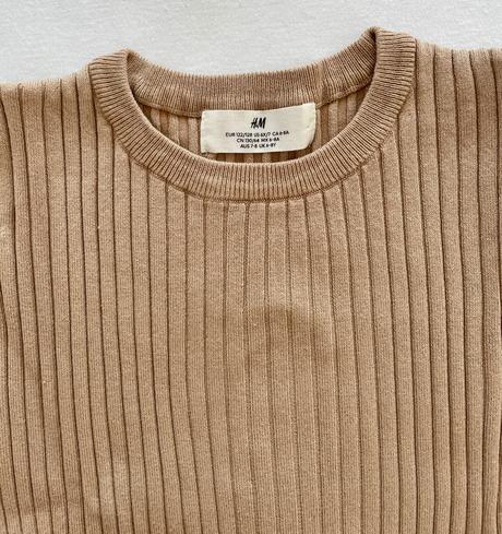 Hm hrubé tričko, h&m,122