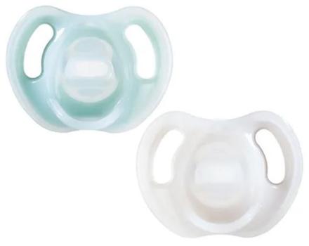 Tommee tippee cumlík silikon ultra-light 2ks, 0-6m, tommee tippee