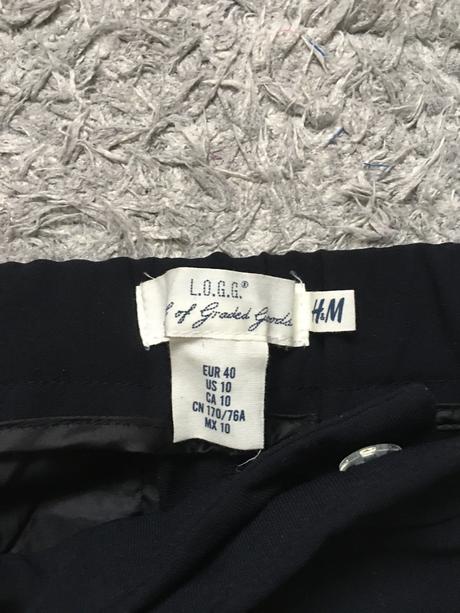Nohavice, h&m,40