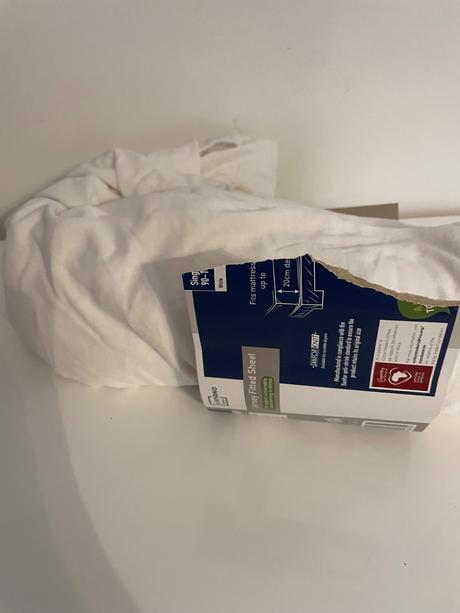 Napínacia bavlnená plachta, šírka (cm): 90,dĺžka (cm): 200