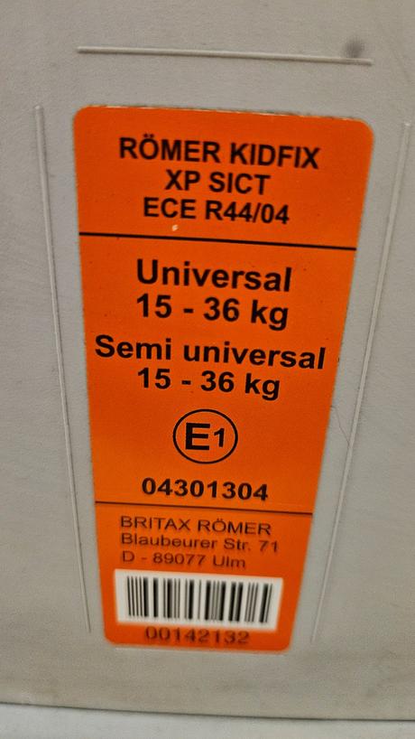 Autosedacka britax-romer kidfix xp, britax