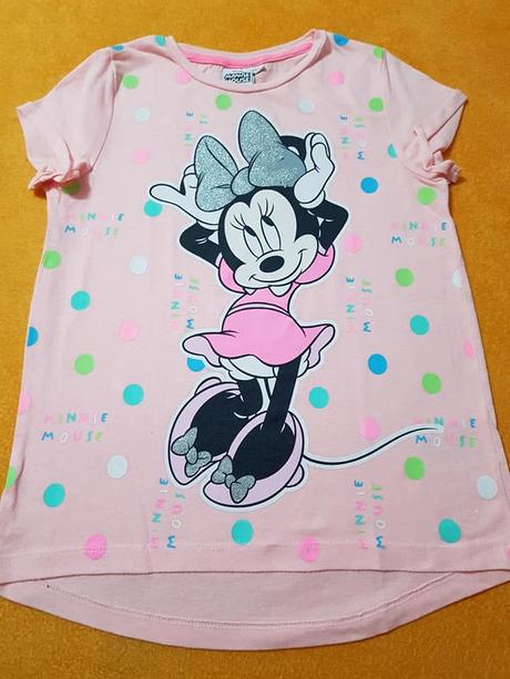 Tričko minnie s krátkym rukávom č. 128, disney,128