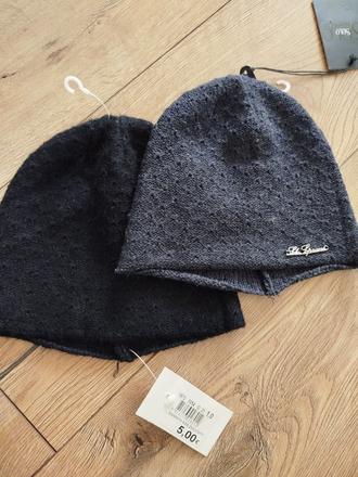 Dievčenské čiapky 2 ks, 