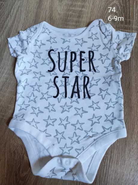 Dupačky ,body tričko veľkosť 74, 68–80