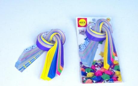 Vyrob si hviezdy šťastia + náhradné prúžky zdarma, 