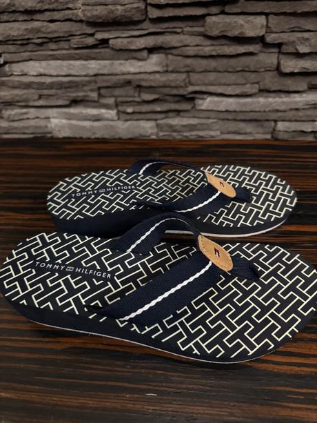 Tommy hilfiger žabky, tommy hilfiger,38