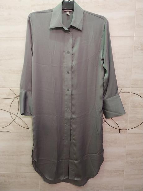 Košeľové šaty, h&m,l