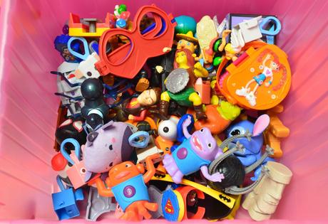 Mcdonalds hračky mix, 