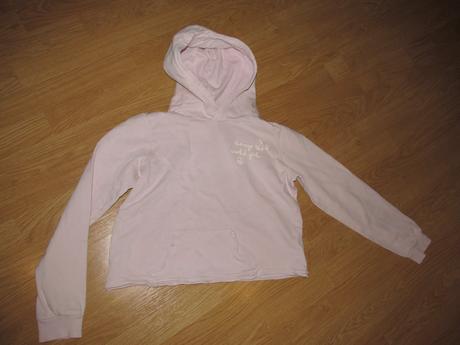 Krátka mikina s kapucňou v. 158/164, h&m,158