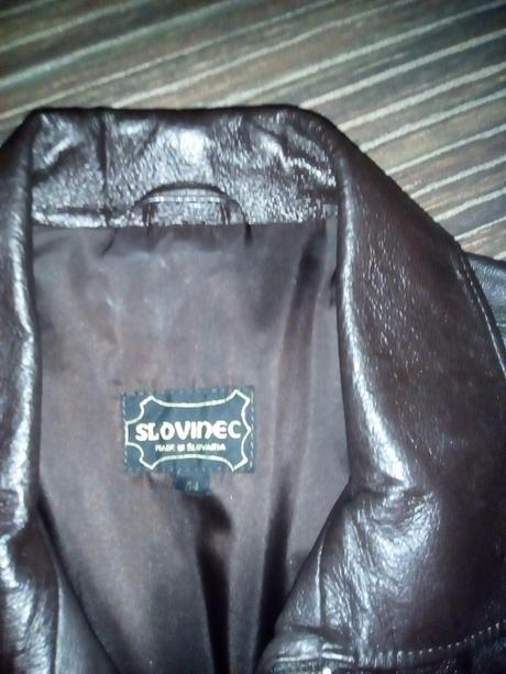 Kožená bunda slovinec, 54