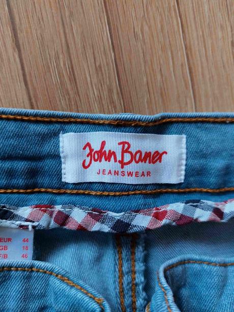 Rifle bledomodré, bonprix,44