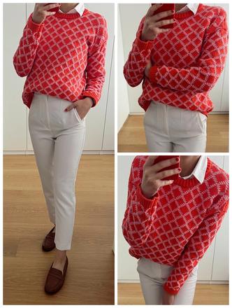 Kvalitný stefanel sveter, m