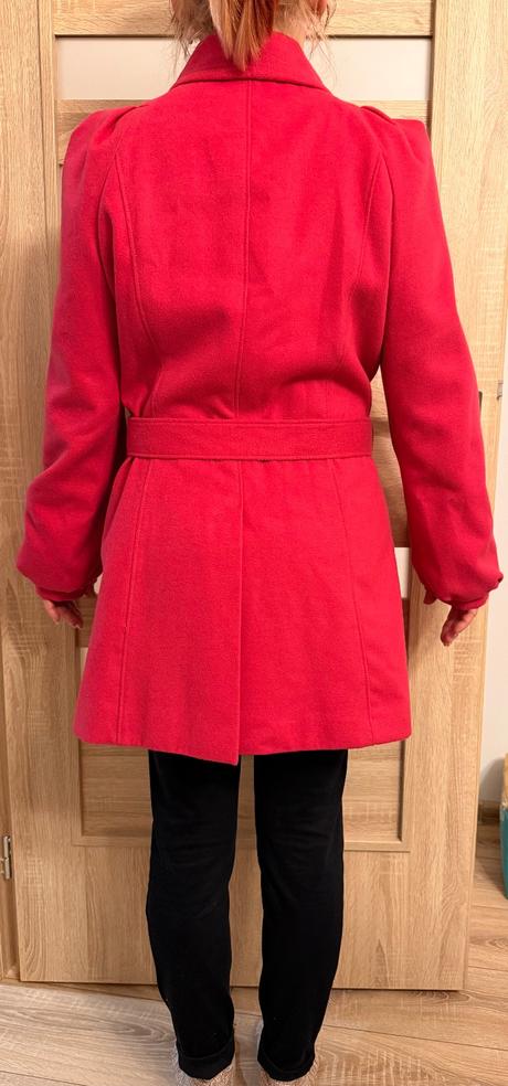 Nadherny fuchsiovy kabat, next,xxl