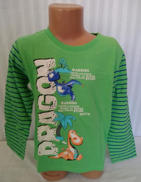 Chlapč. zelené pyžamo dr dragon, n-feel, 98-104, 104