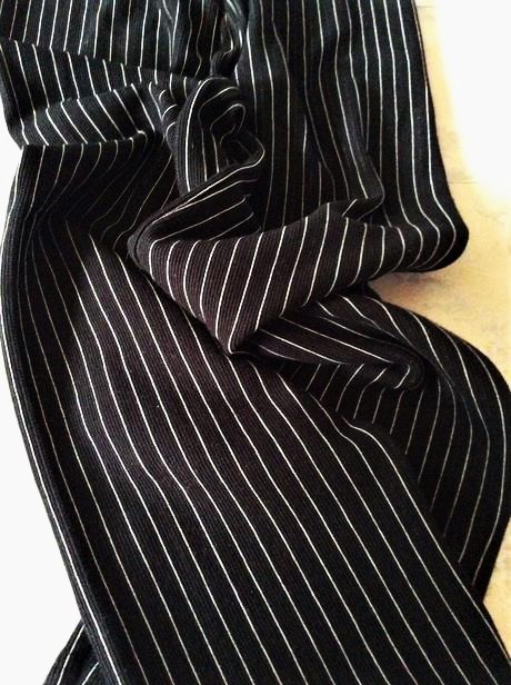 Strečové pevné hrubšie legíny, l