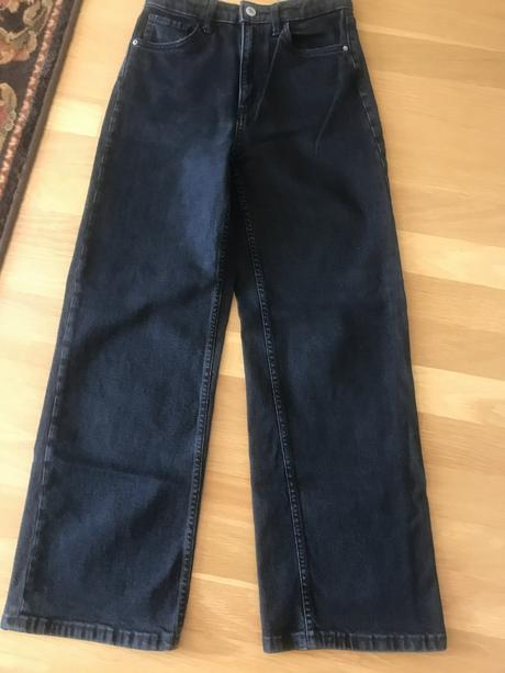Čierne rifle hm, h&m,152