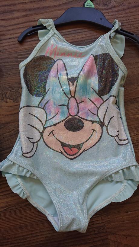 Nové trblietavé plavky minnie disney c 104, f&f,104