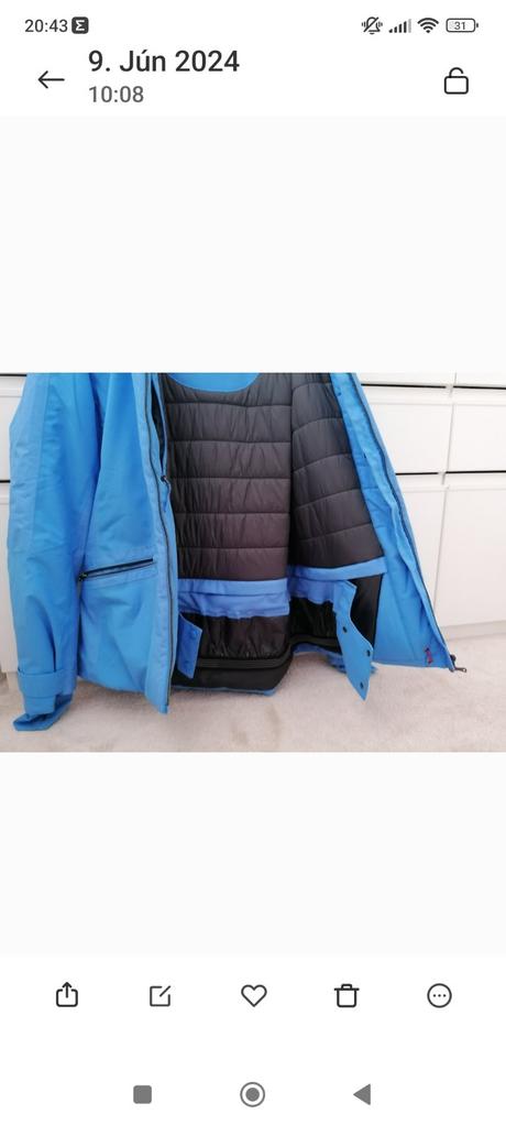 Dámska lyžiarska bunda, tchibo,m