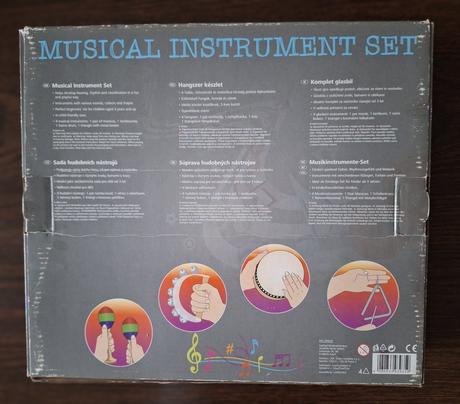 Hudobné nástroje - sada, 