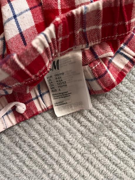 Pyžamo, h&m,110