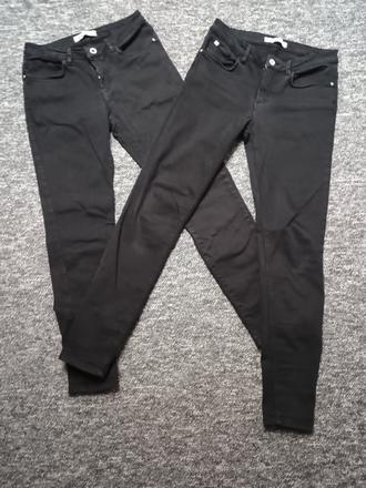 Čierne rifle zara 2x, zara,s