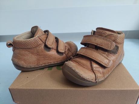 Topánky barefoot kožené celoročné, froddo,22