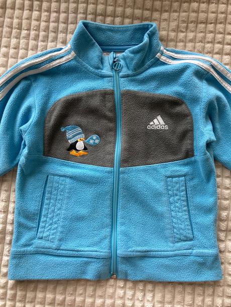 Mikinka flísová, adidas,92