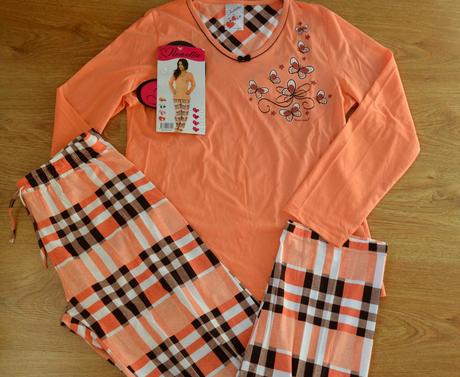 Dámske pyžamko with love, vienetta secret,40 / 44 / l / xxl