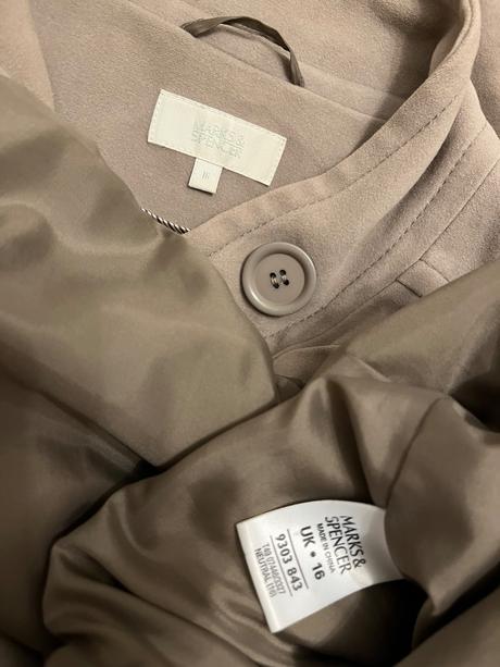 Trenčkot-kabát, marks & spencer,44