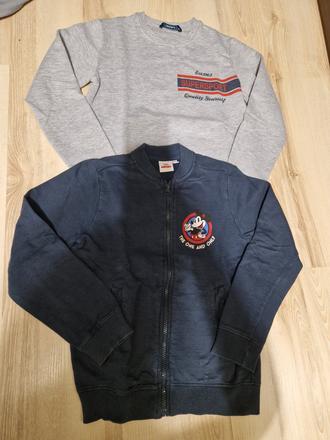 Tenšie mikiny mickey a supersport 134, 134