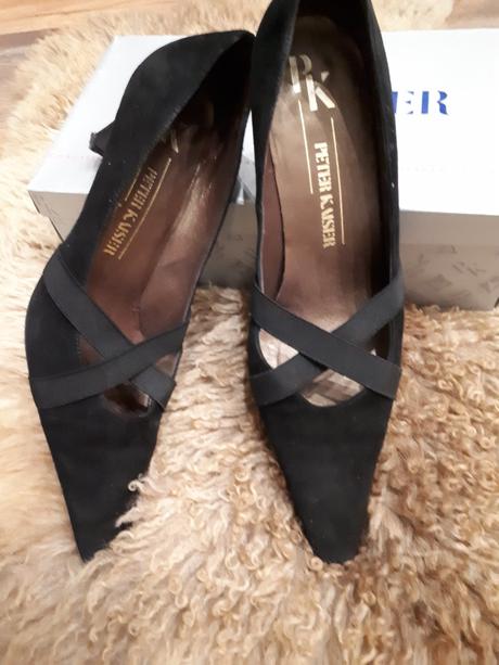 Kožené lodičky peter keiser, 40