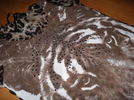 Tigrované tričko, s