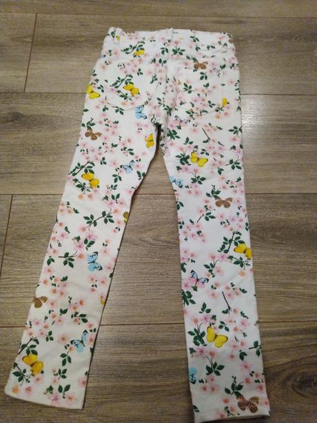 Nádherné legíny, h&m,116