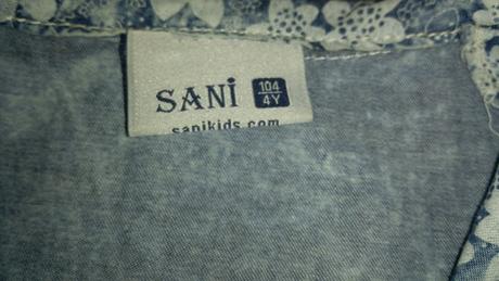 Štýlové šaty sani 104 nové, 104