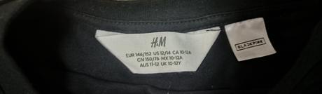 Tričko blackpink, h&m,146