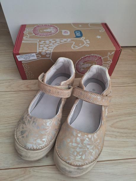 Kožené balerínky, d.d.step,35