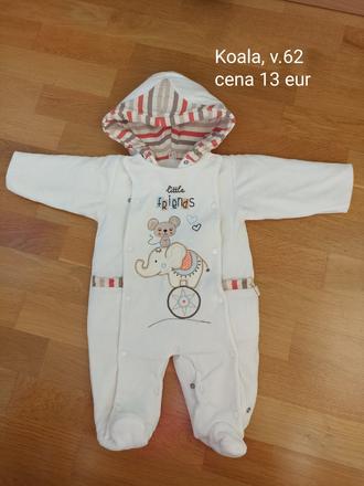 Overal do kočíka, koala baby,62