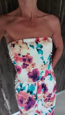 Nádherný letný kúsok  - dlhé šaty nové, 