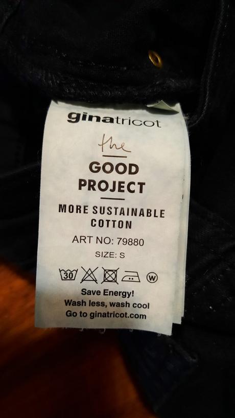 Džínsy s vysokým pásom gina tricot, s