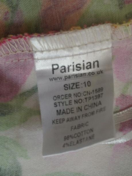 Farebný elastický crop top na ramienka, parisian, xs