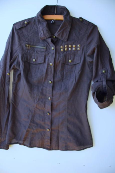 Army košeľa, fishbone,s