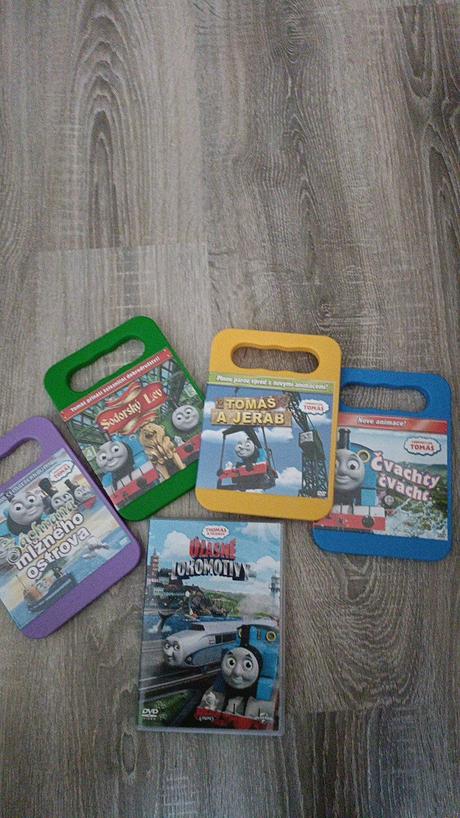 Dvd vláčik tomas,