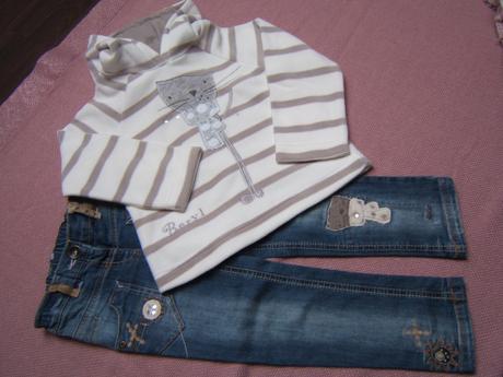 Nenosený mačičkový kompletík , next,104