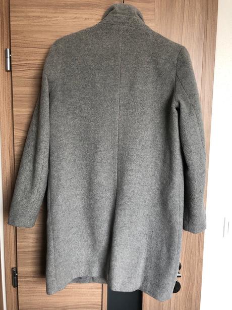 Šedý kabát xs s, primark,xs