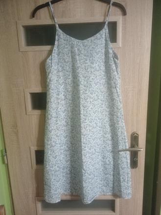 Šaty na ramienka, s